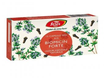 Biomicin Forte, 15 capsule moi