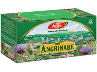 Ceai anghinare, ceai la plic