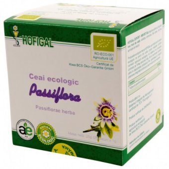 Ceai Passiflora 25 plicuri, Bio, Hofigal