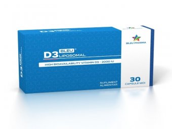 D3Bleu Liposomal, 30 capsule