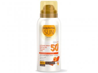 Gerovital Sun Lotiune spray protectie solara copii SPF50