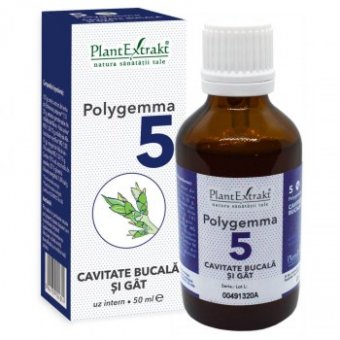 Polygemma 5 - Cavitate Bucala si Gat,  50ml