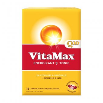 Vitamax Q10, 15 capsule