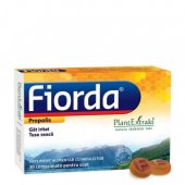 Fiorda Propolis -30 comprimate pentru supt - Gat iritat, Tuse seaca