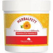Herbalfett - Balsam cu extract de galbenele, vitamina A si E, 250 ml