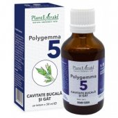 Polygemma 5 - Cavitate Bucala si Gat,  50ml