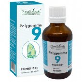 Polygemma 9- Femei 50+,  50ml